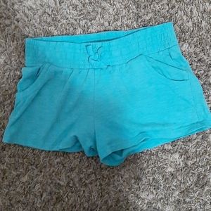 Baby Blue Short Shorts
